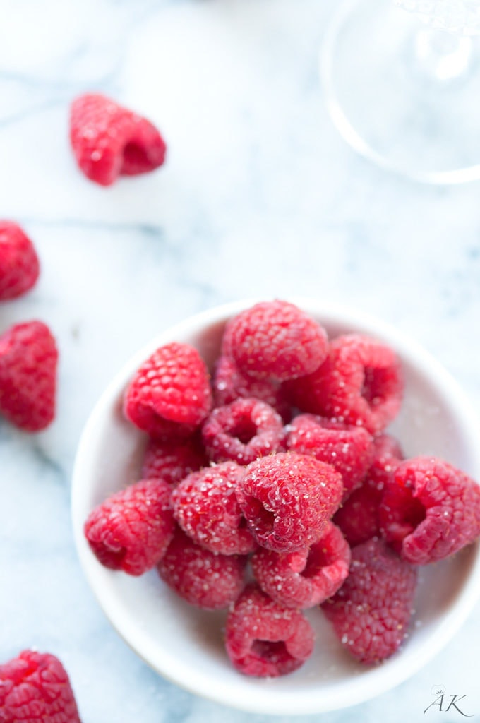 Sugared Raspberries