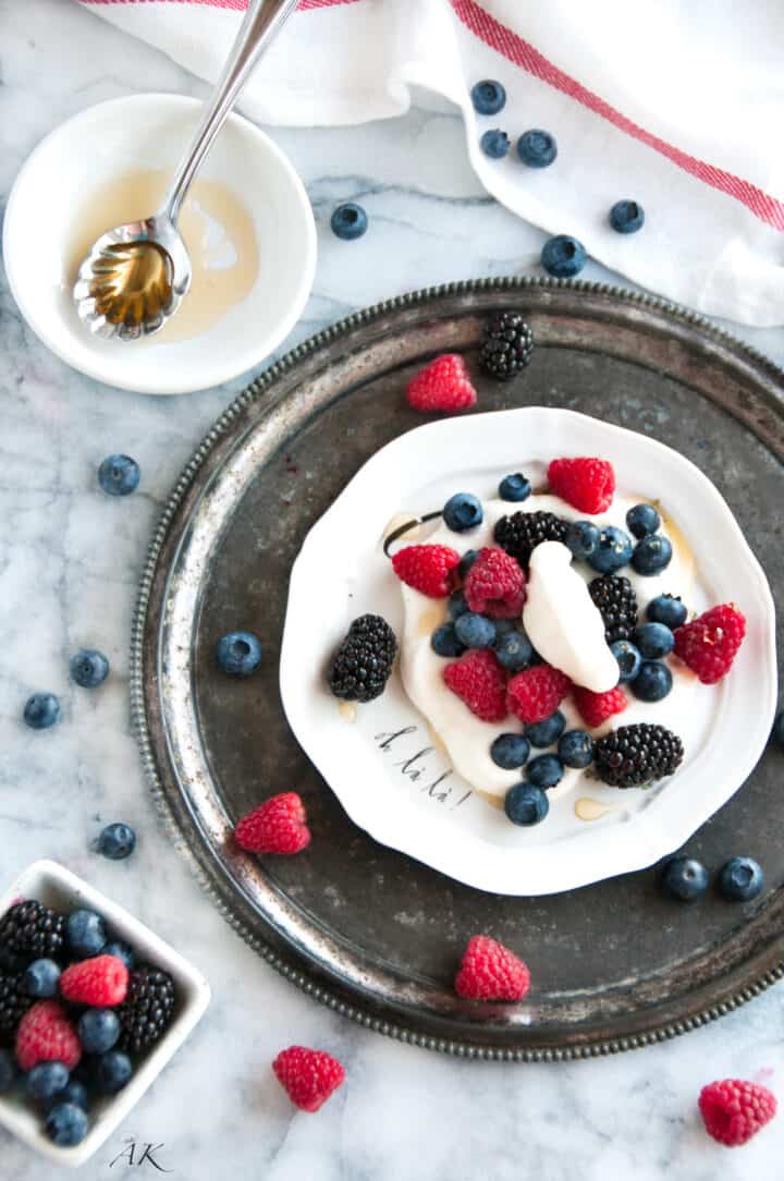Summer Berries with Limoncello Vanilla Cream Aberdeen's Kitchen