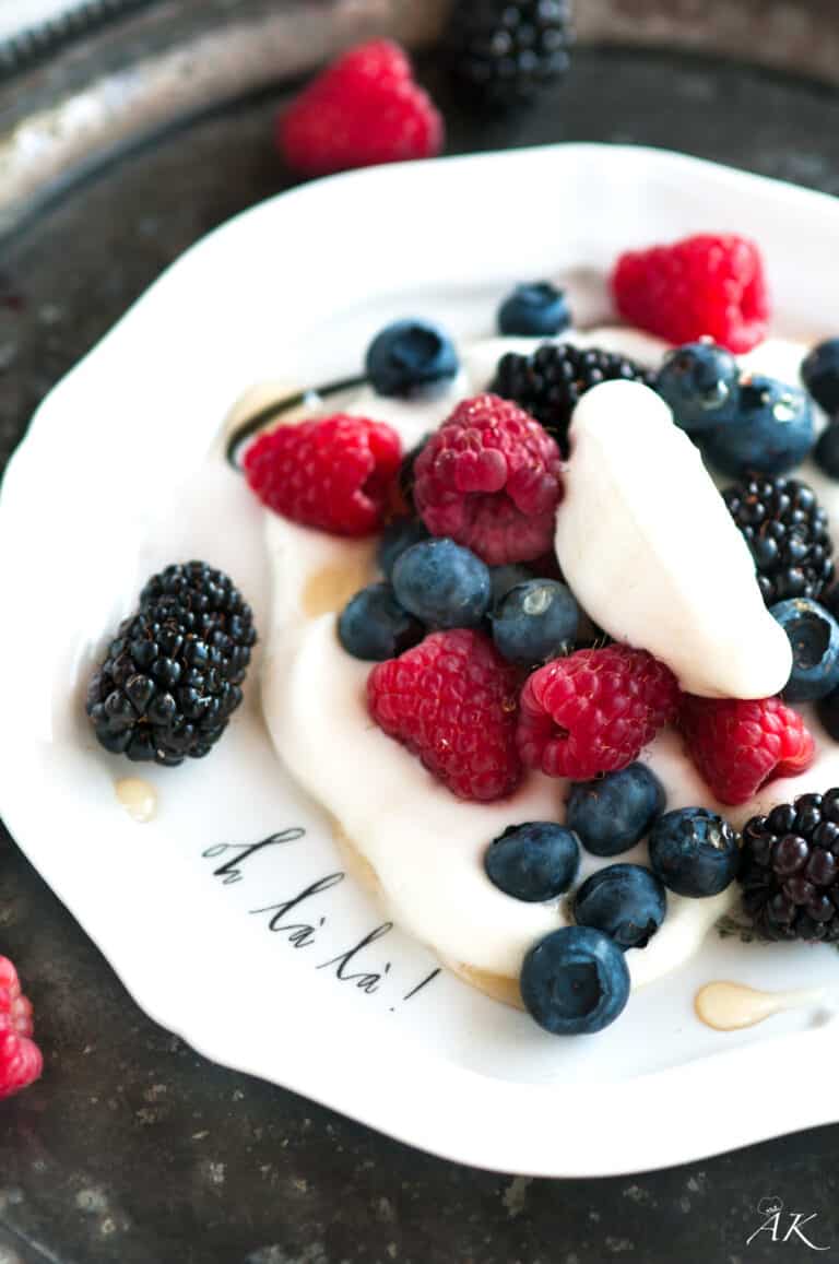 Summer Berries with Limoncello Vanilla Cream Aberdeen's Kitchen