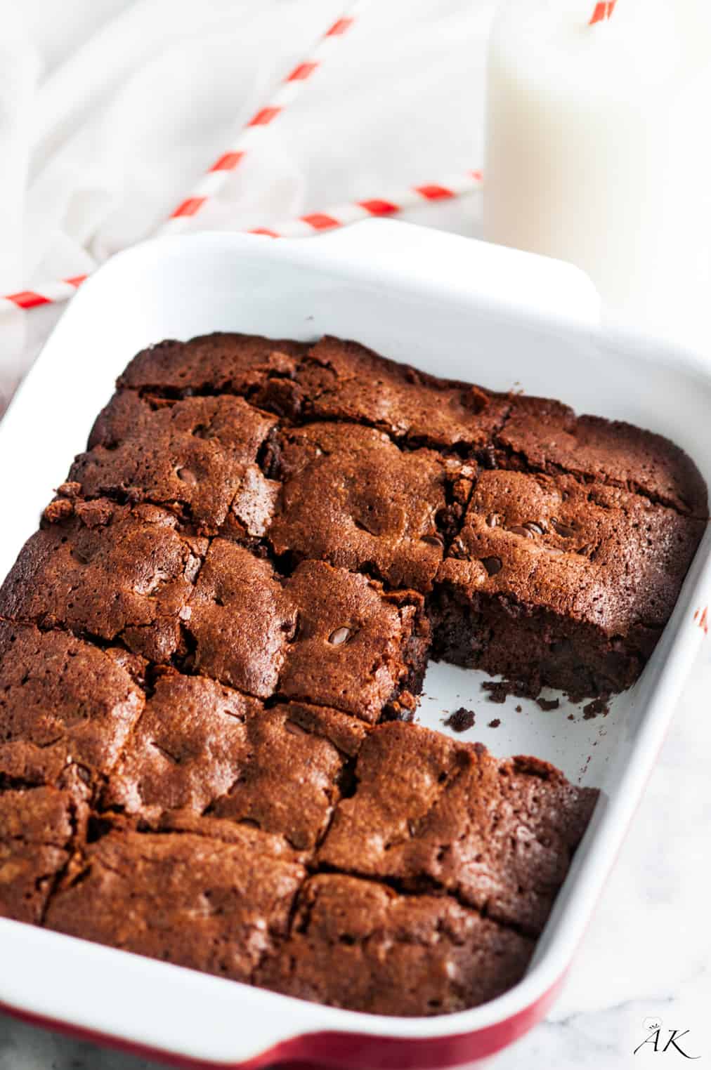 Decadent Double Chocolate Chewy Brownies - Aberdeen&amp;#39;s Kitchen