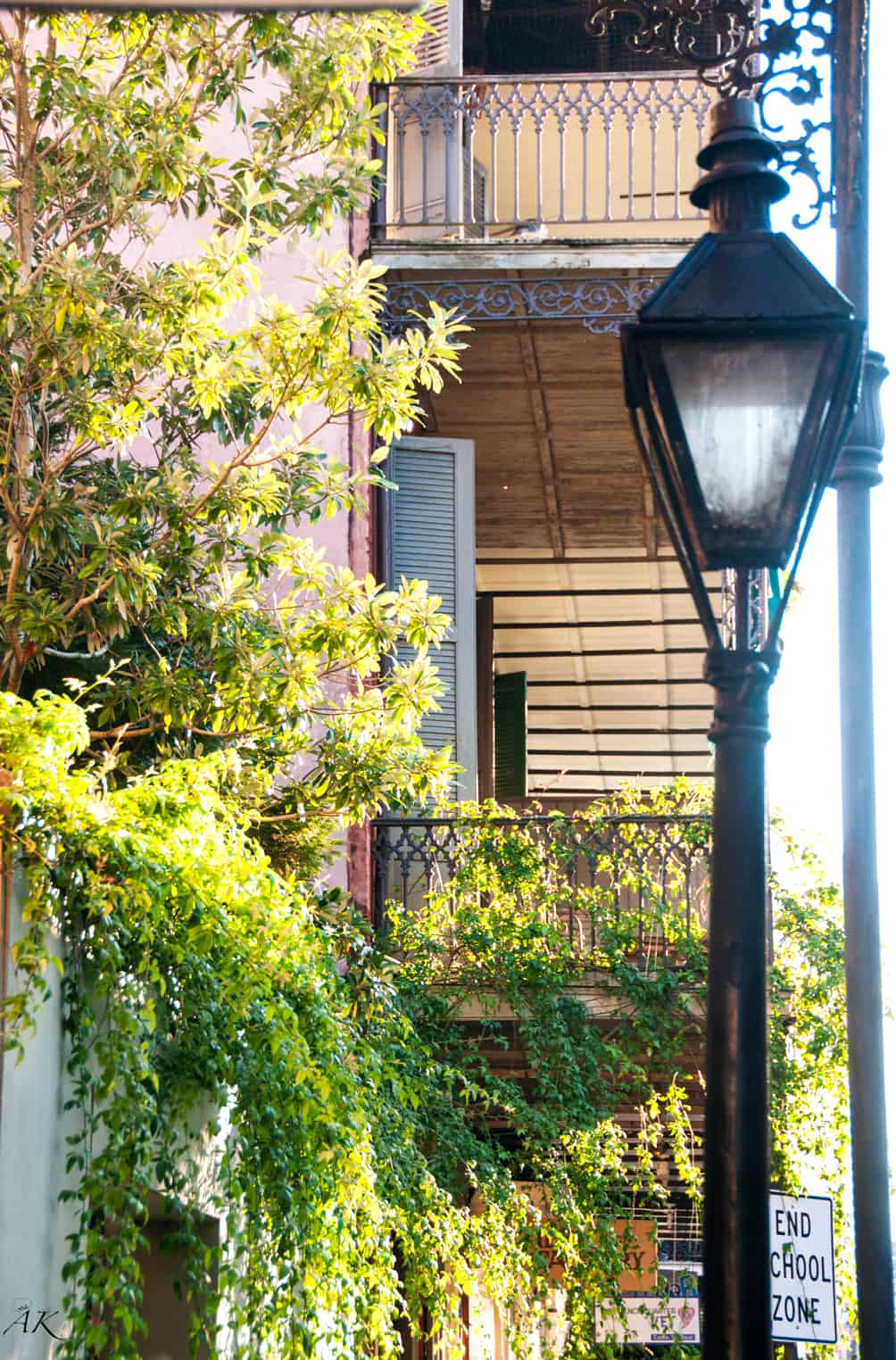 Gas Lamps French Quarter New Orleans 