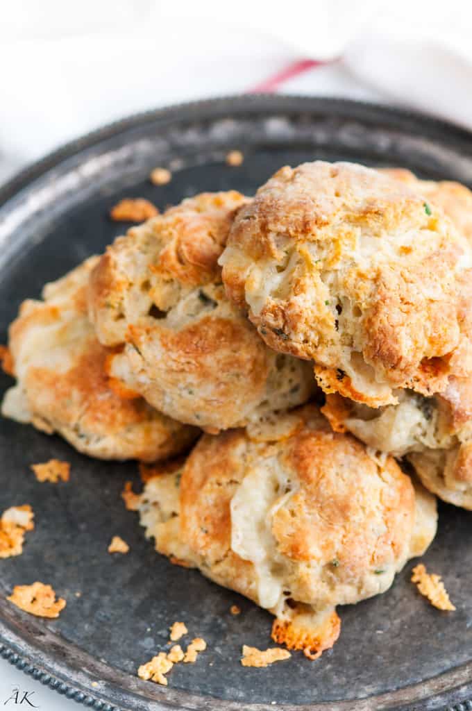 Blue Cheese Chive Biscuits