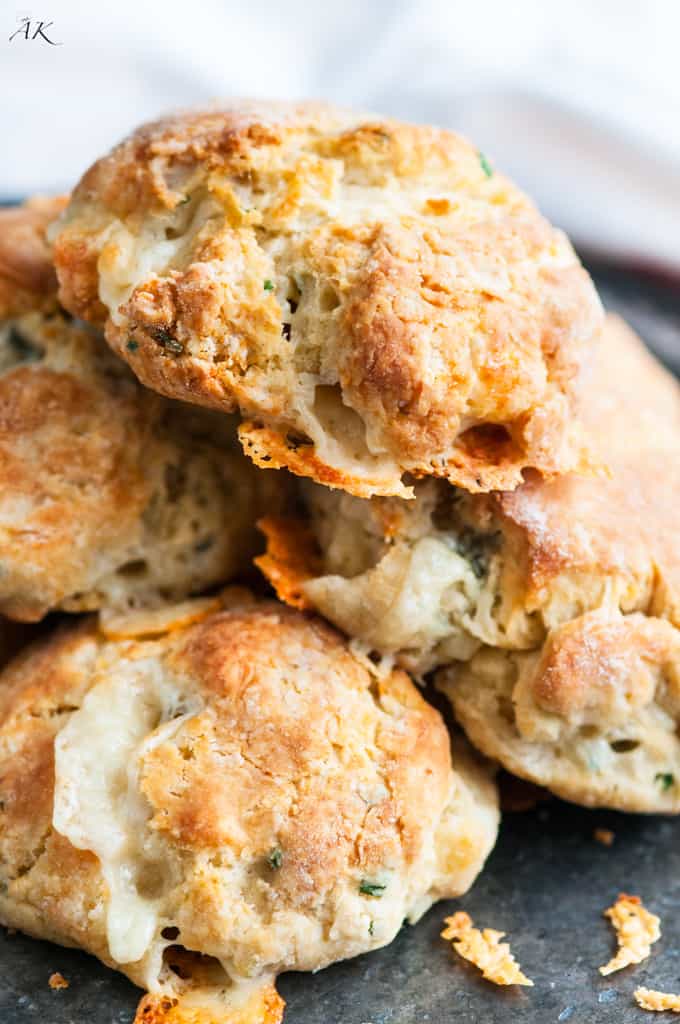 Blue Cheese Chive Biscuits