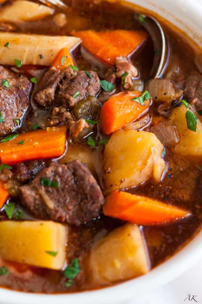 Slow Cooker Guiness Beef Stew