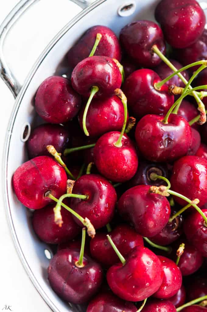 Mint Cherry Berry Summer Sangria | aberdeenskitchen.com