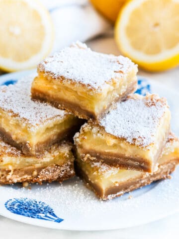 Brown Sugar Lemon Bars | aberdeenskitchen.com