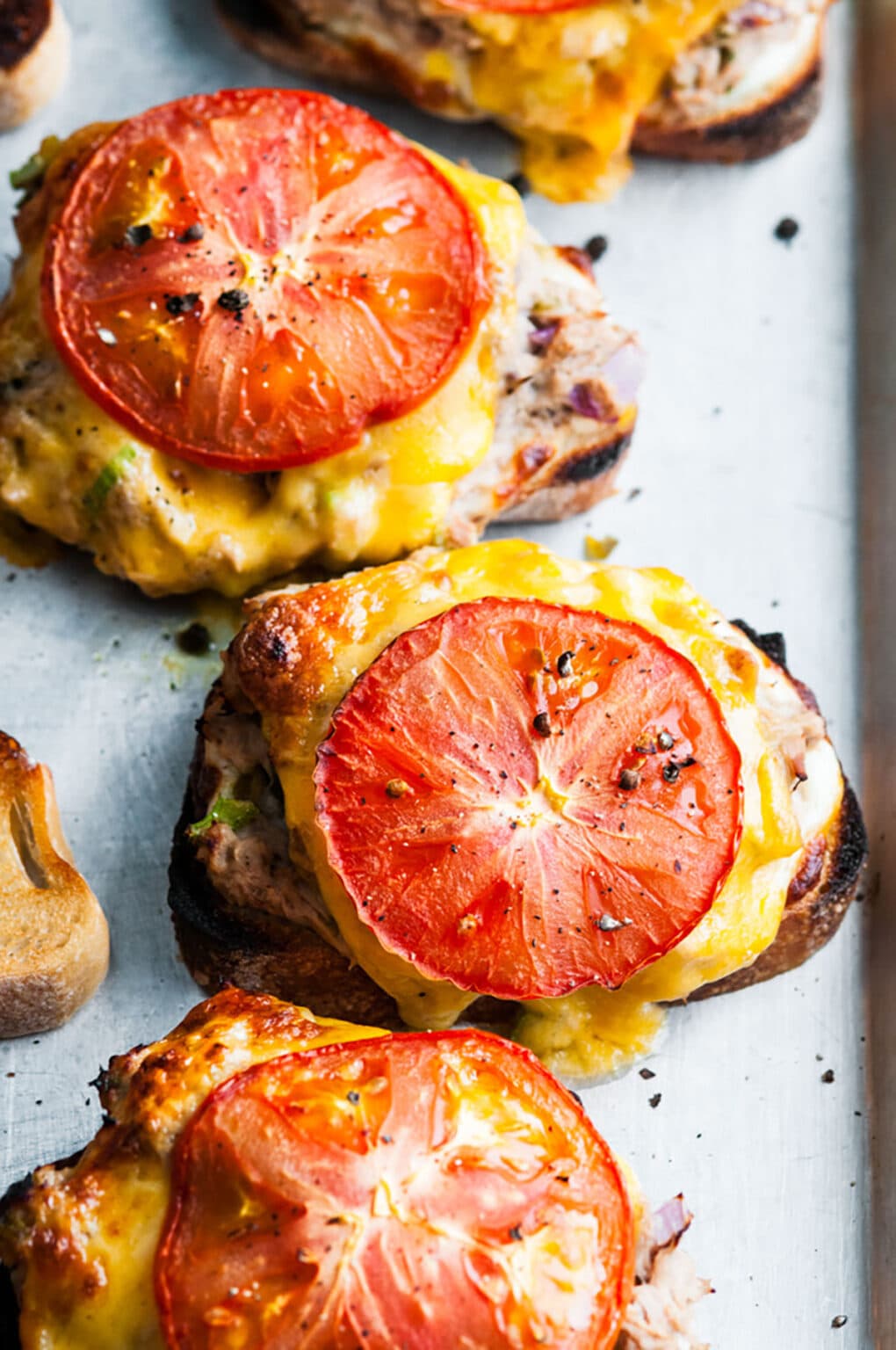 Sheet Pan Sourdough Tuna Melts Aberdeen's Kitchen