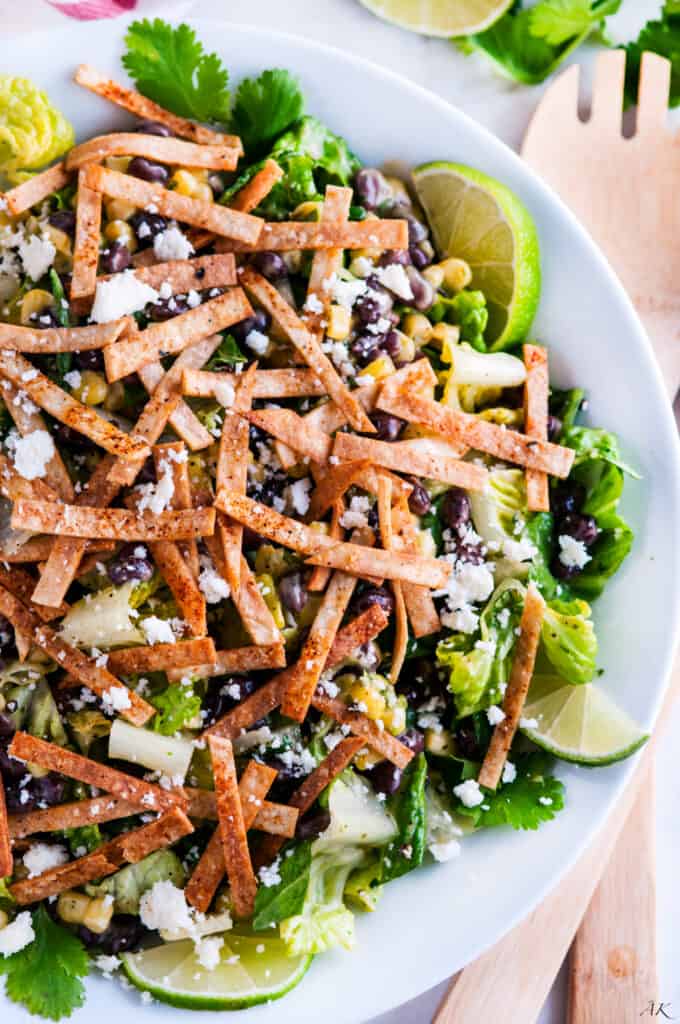 Mexican Caesar Salad | aberdeenskitchen.com