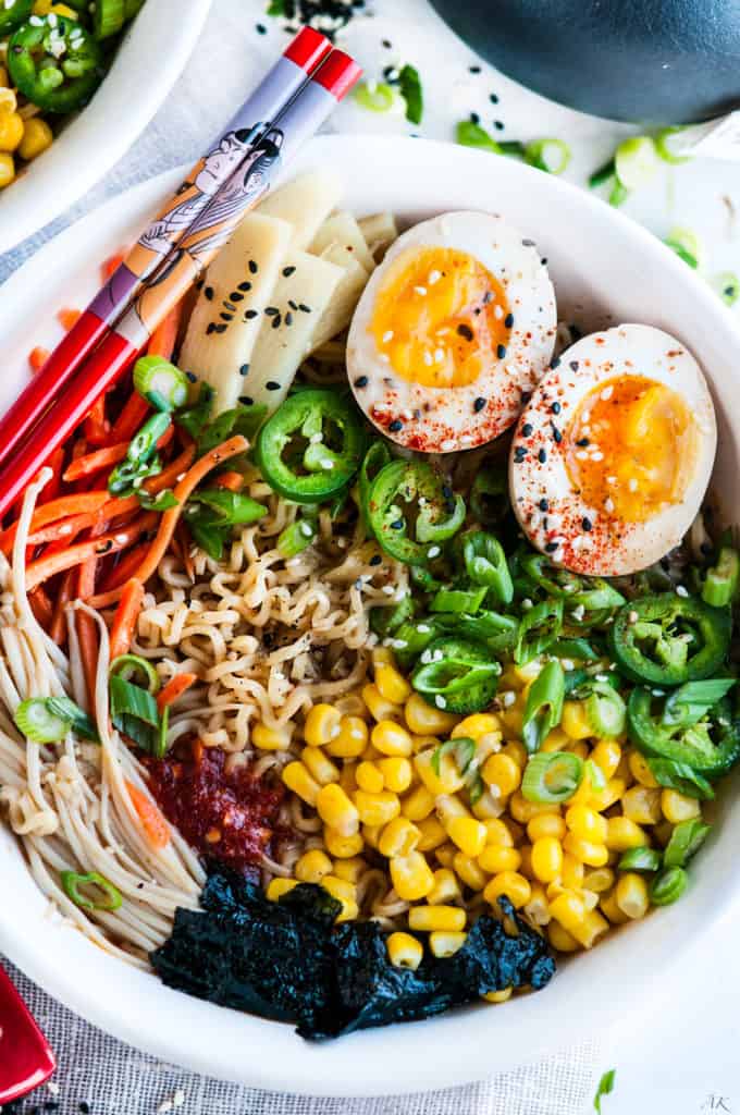 Easy Homemade Ramen with Soft Boiled