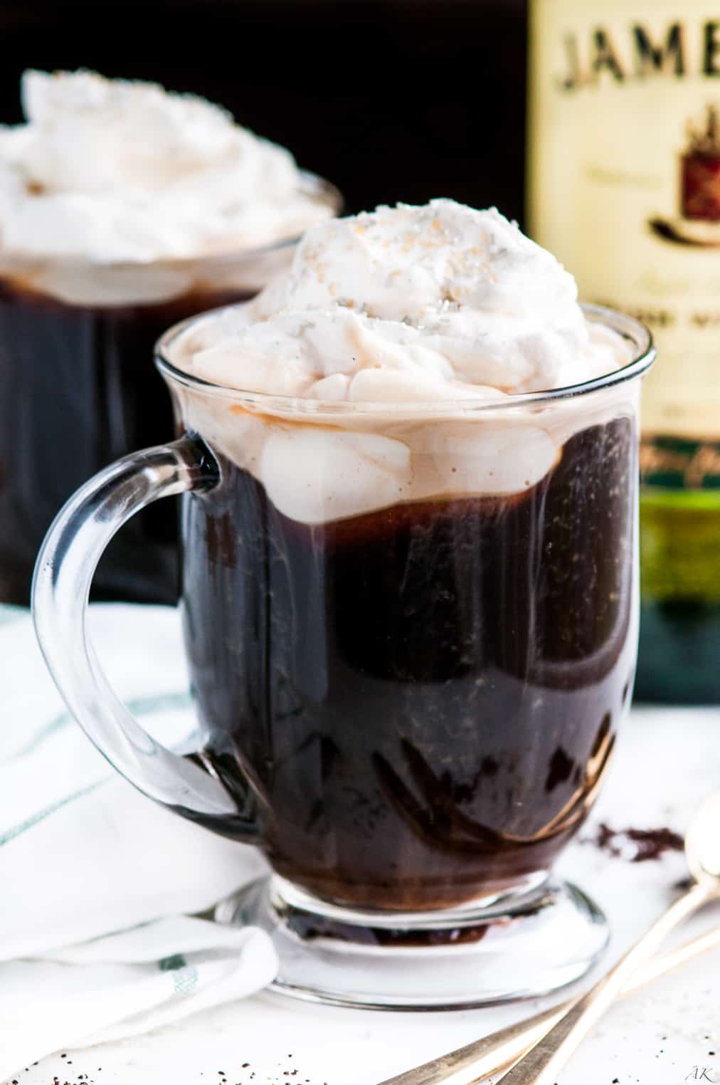 Irish Coffee with Baileys Whipped Cream Aberdeen's Kitchen