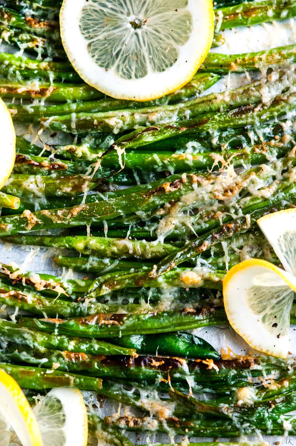 10 Minute Lemon Garlic Parmesan Green Beans Aberdeen's Kitchen