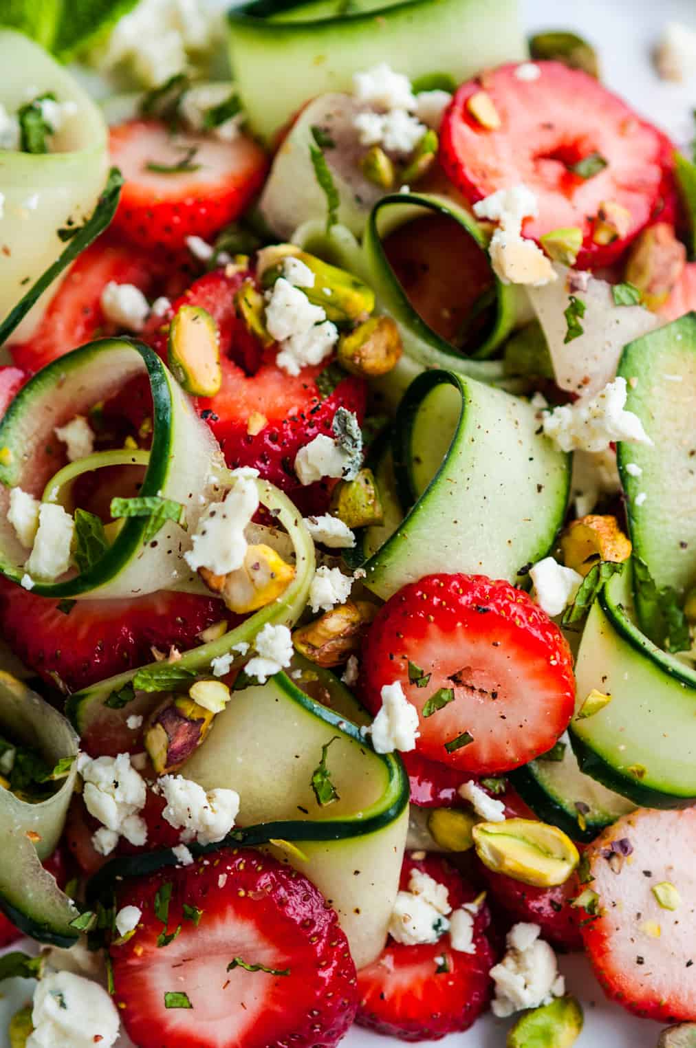 Strawberry Cucumber Pistachio Salad Aberdeen's Kitchen