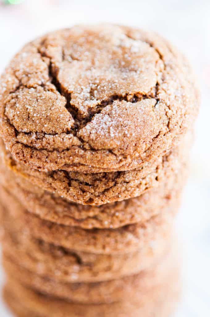 Chewy Ginger Molasses Cookies | aberdeenskitchen.com