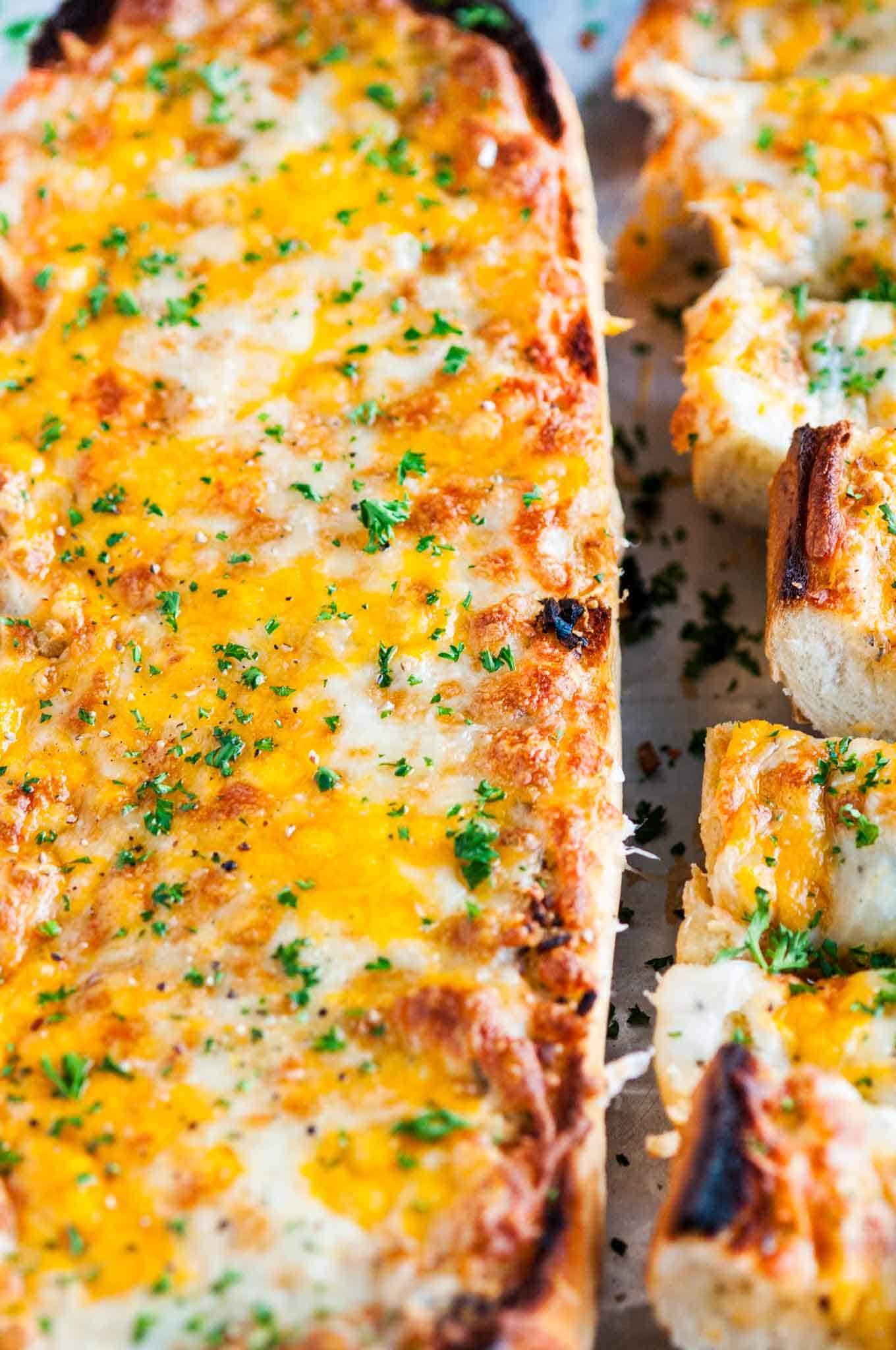 Three Cheese Garlic Herb Bread Aberdeen's Kitchen
