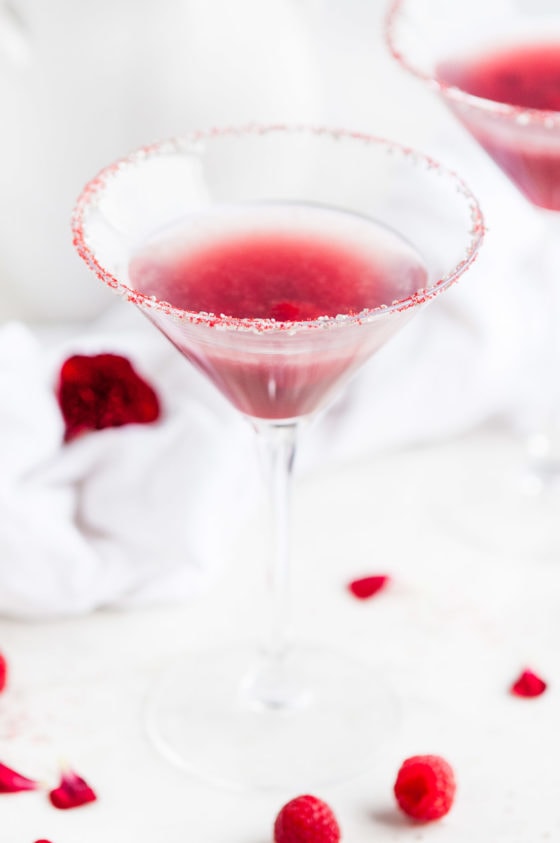 Frosted Raspberry Lemon Drop Recipe Raspberry Lemon Drop Cocktail - Aberdeen's Kitchen