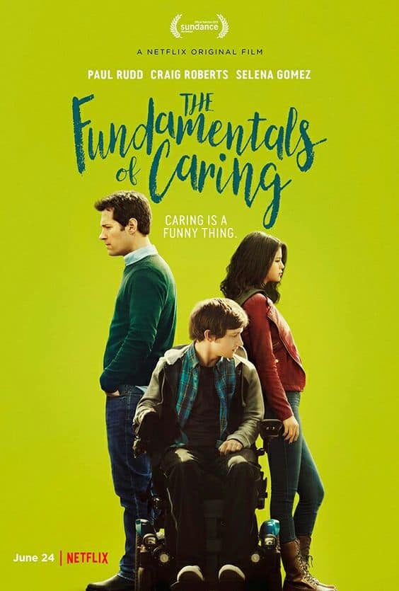 July Movie Date - The Fundamentals of Caring Poster Via Pinterest