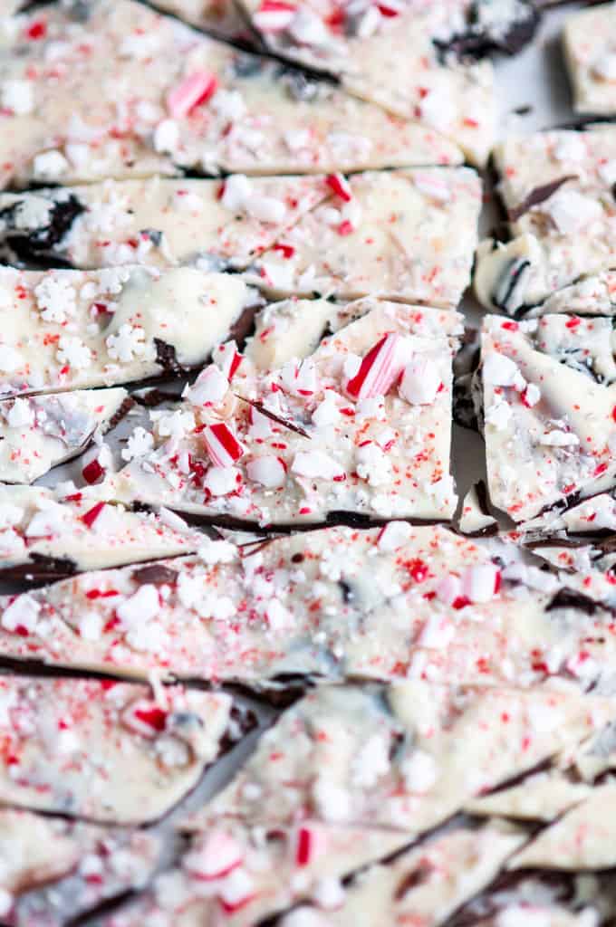 Holiday Double Chocolate Peppermint Bark