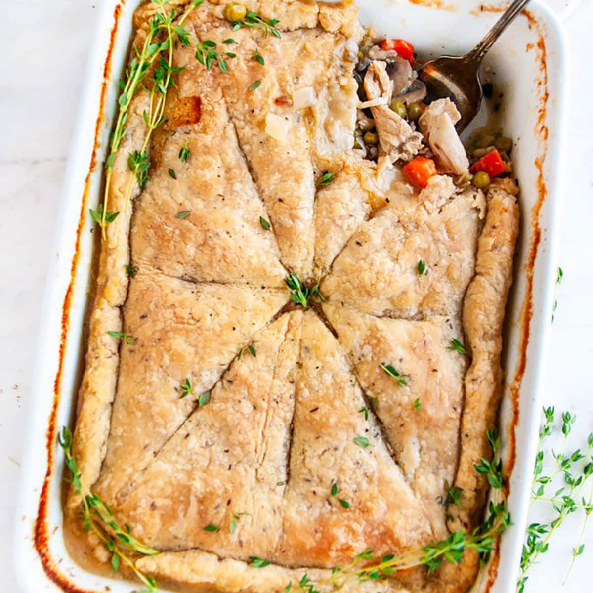 Chicken Wild Rice Pot Pie Aberdeen's Kitchen