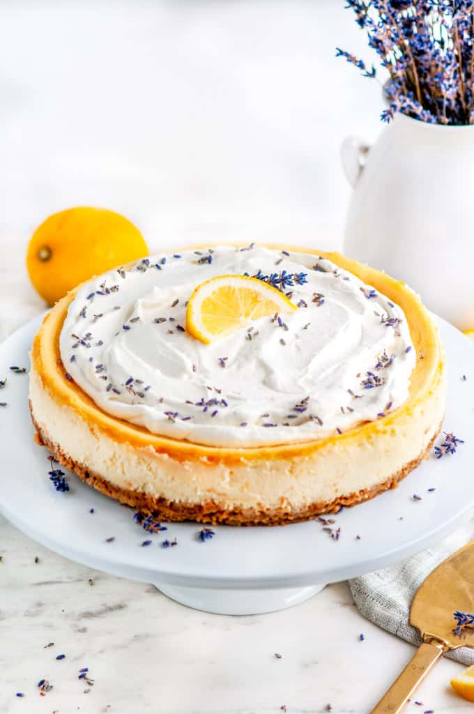 Lemon Lavender Mascarpone Cheesecake Aberdeen S Kitchen