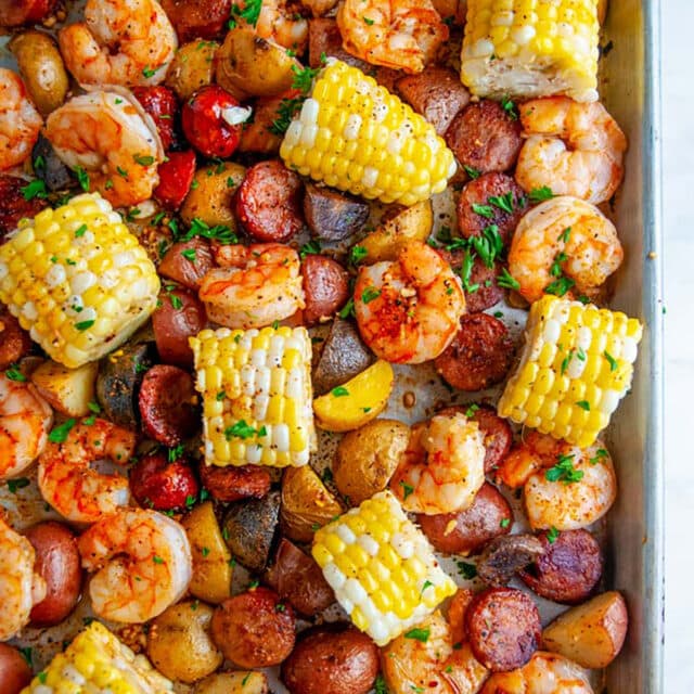 Sheet Pan Shrimp Boil (Video) Aberdeen's Kitchen