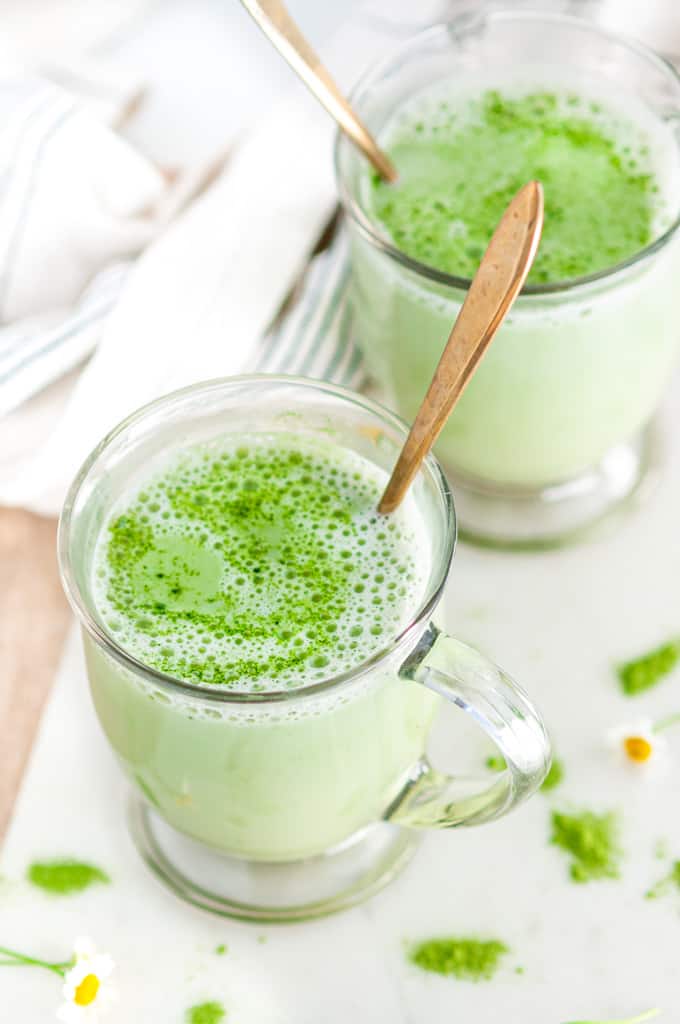 Matcha Green Tea Latte - Aberdeen's Kitchen