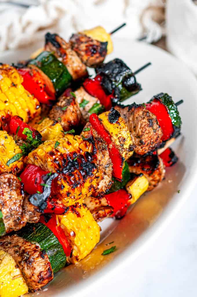 Balsamic Chicken Vegetable Kabobs5 Aberdeen's Kitchen