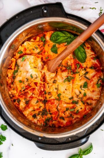 Instant Pot Turkey Vegetable Lasagna - Aberdeen's Kitchen