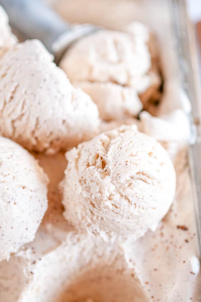 No Churn Egg Nog Ice Cream Aberdeen's Kitchen