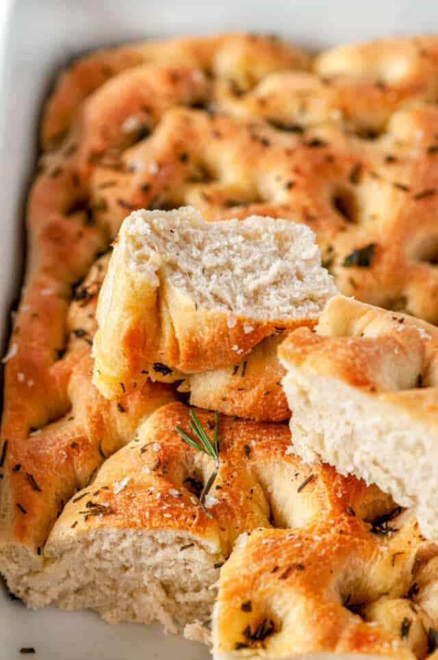 Easy Herbed Focaccia Bread Aberdeen's Kitchen