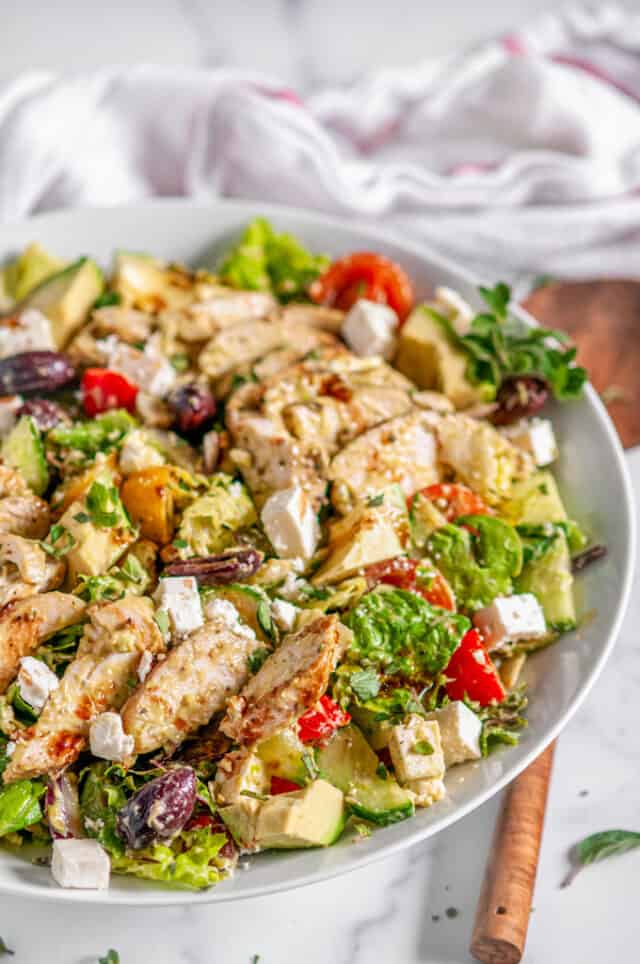Greek Avocado Chicken Salad - Aberdeen's Kitchen