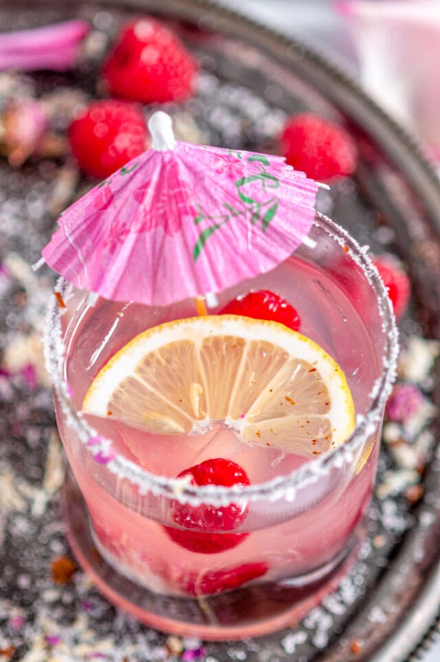 Sparkling Raspberry Senorita Margarita - Aberdeen's Kitchen