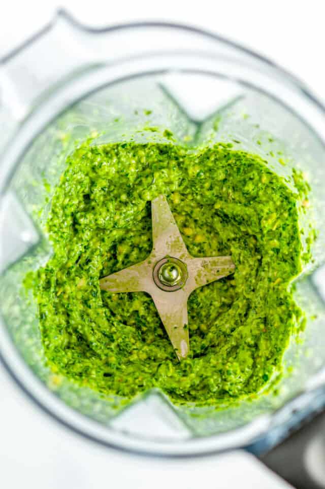 Easy Kale Basil Pesto Aberdeen's Kitchen
