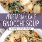 Vegetarian Gnocchi Kale Soup
