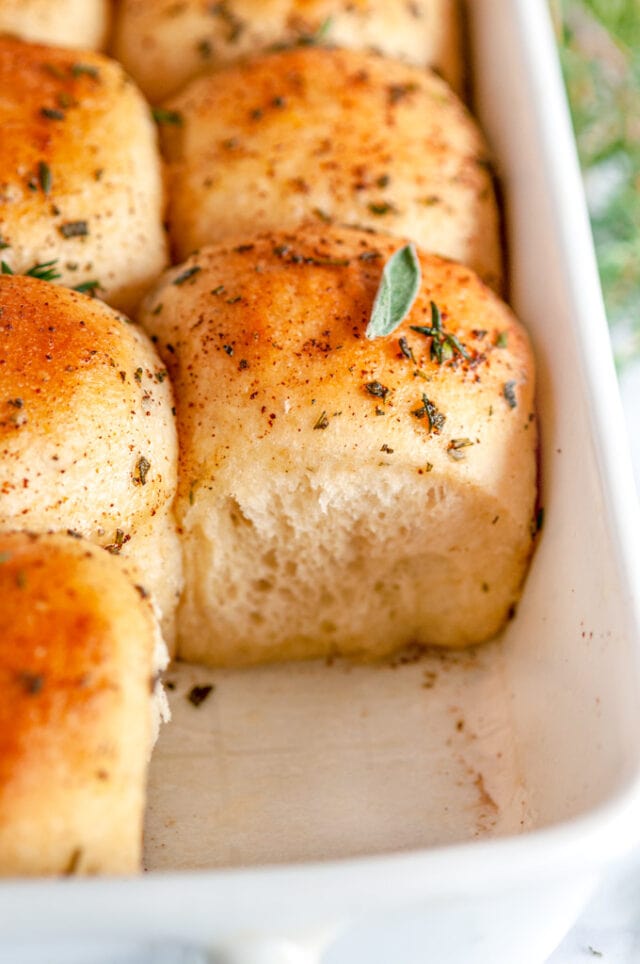 Brown Butter Herb Dinner Rolls Aberdeen's Kitchen