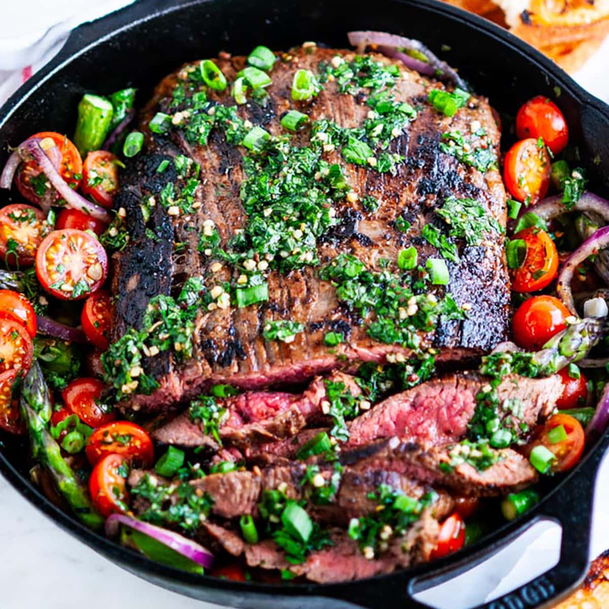 How To Cook A Steak In A Cast Iron Skillet - The Clean Eating Couple
