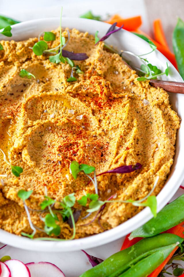 Roasted Vegetable Hummus3 Aberdeen's Kitchen