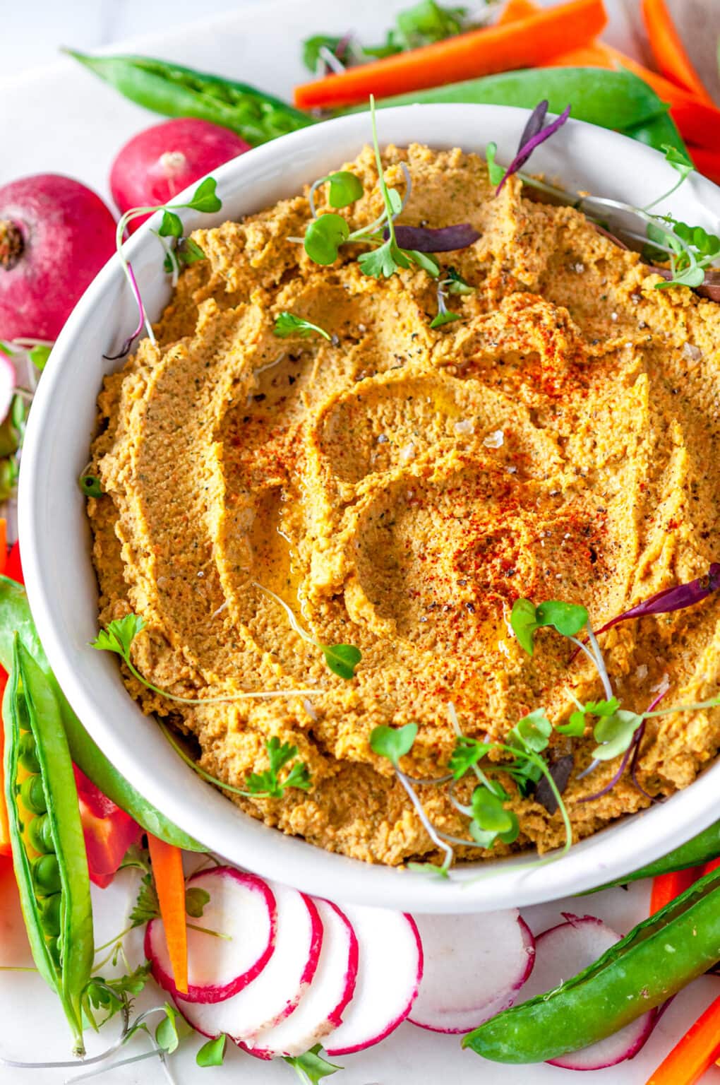 Easy Roasted Vegetable Hummus Aberdeen's Kitchen