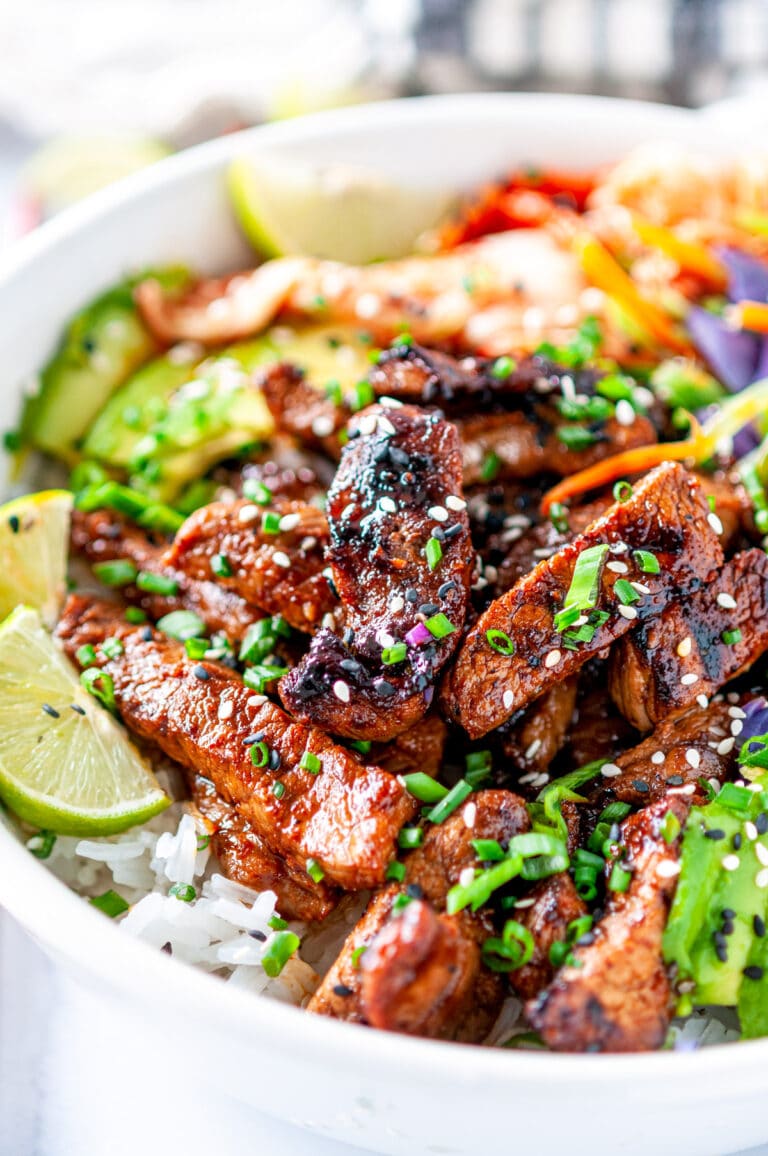 Korean BBQ Strip Steak Aberdeen's Kitchen