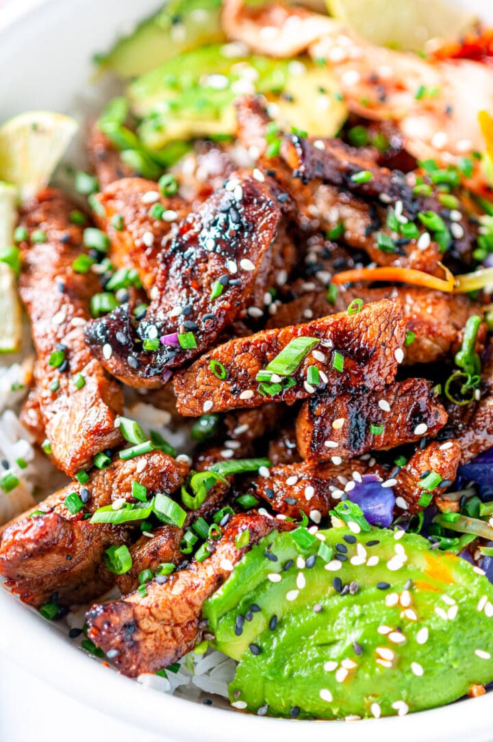 Korean BBQ Strip Steak7 Aberdeen's Kitchen