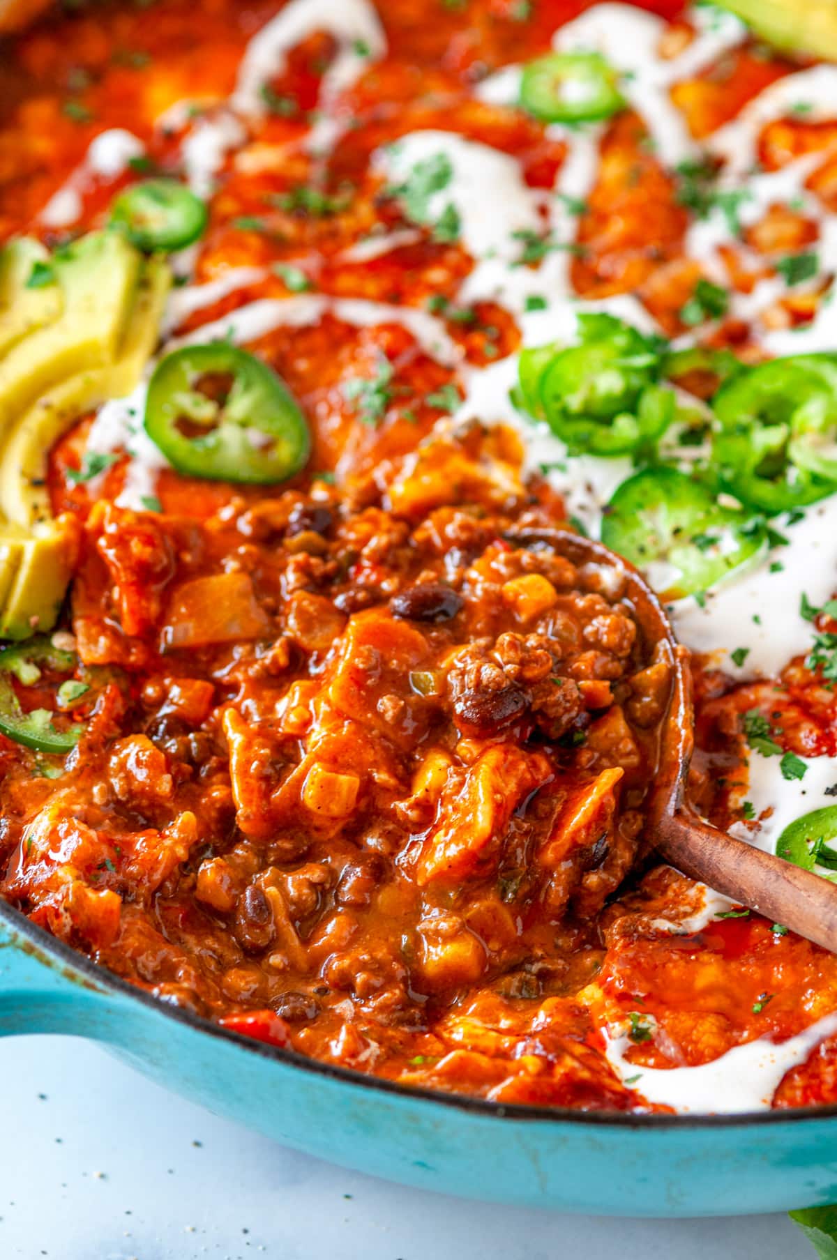 One Pot Red Enchilada Bake6 Aberdeen's Kitchen