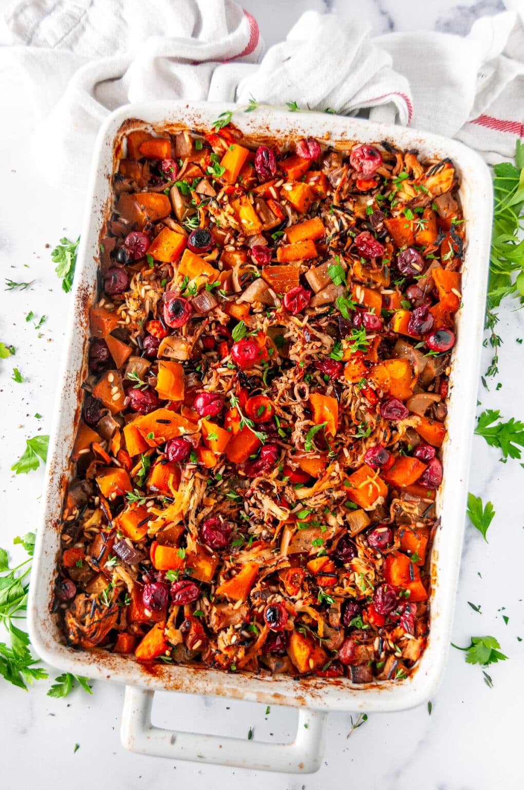 Autumn Chicken Wild Rice Casserole Aberdeen's Kitchen