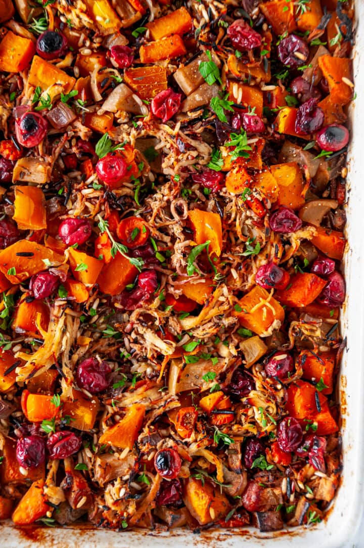 Autumn Chicken Wild Rice Casserole Aberdeen's Kitchen