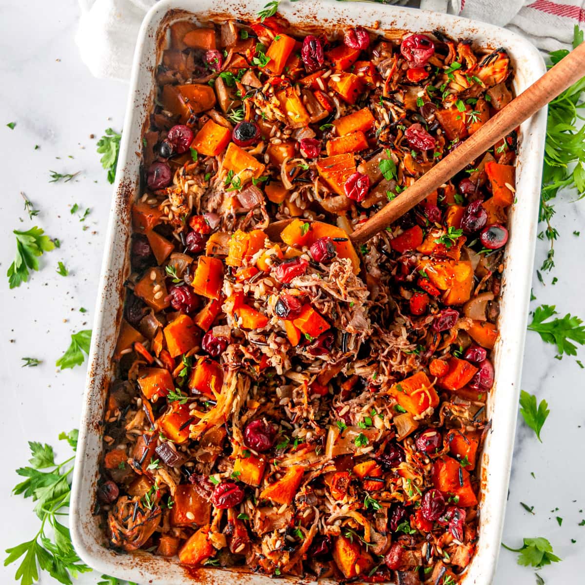 Autumn Chicken Wild Rice Casserole Aberdeen's Kitchen