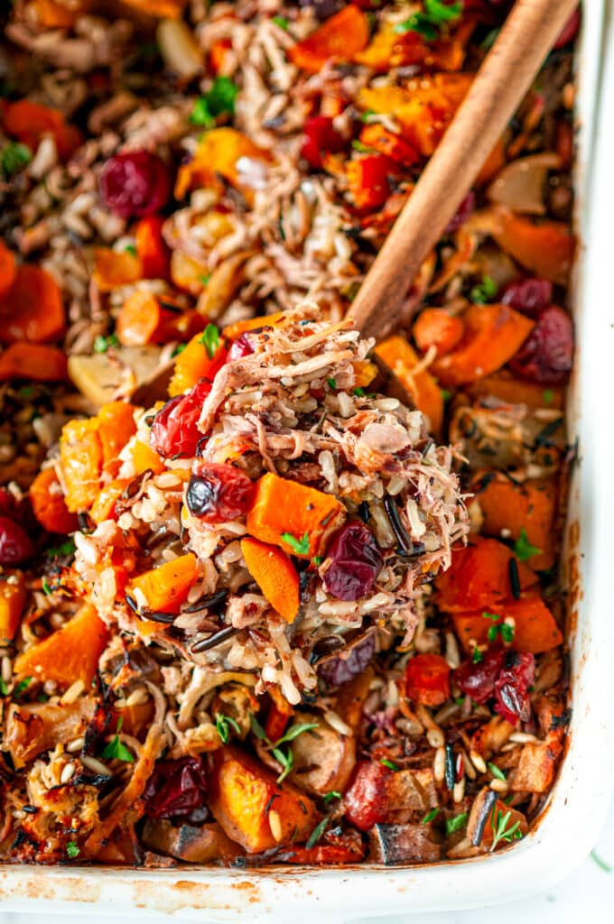 Autumn Chicken Wild Rice Casserole Aberdeen's Kitchen